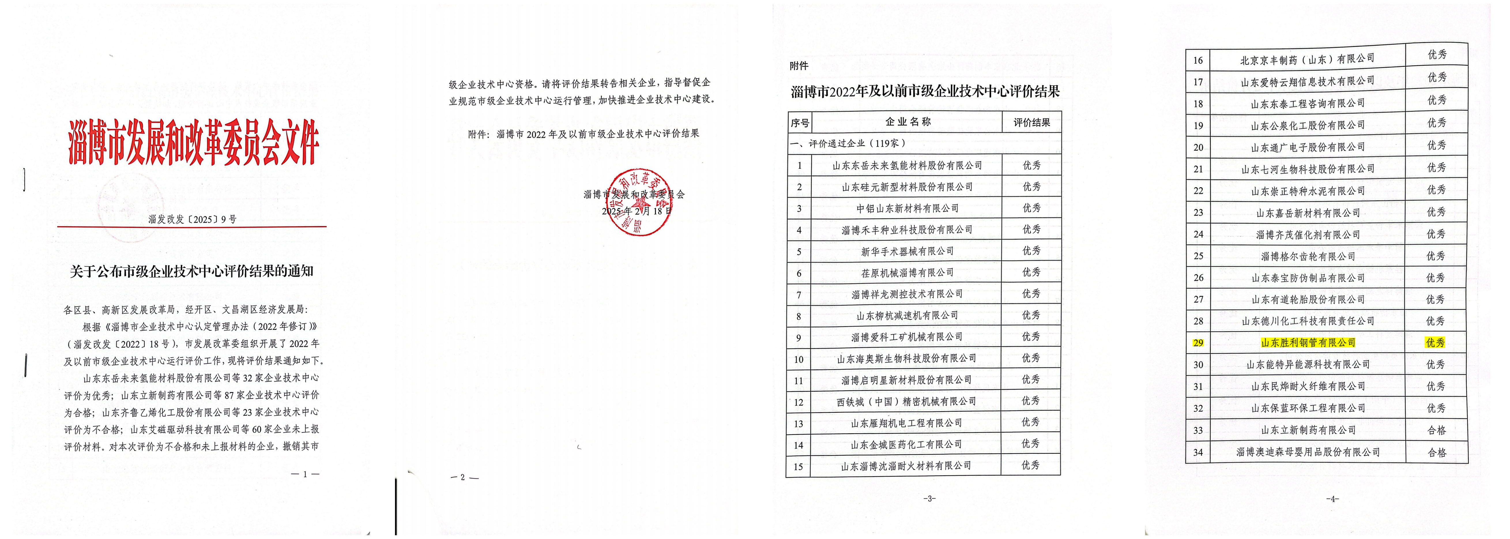山東勝利工藝技術(shù)研究中心順利通過淄博市企業(yè)技術(shù)中心評(píng)審